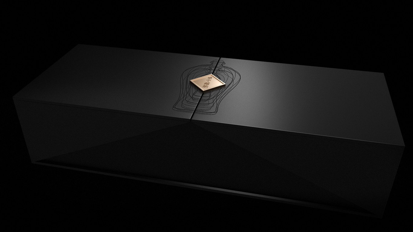 洞藏酒礼品组合包装设计图2