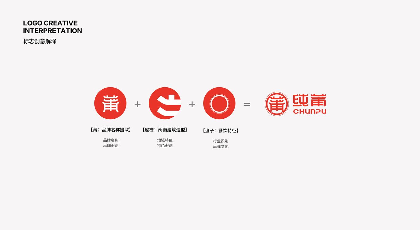 福建纯莆养胃暖心菜餐饮设计品牌LOGO图4