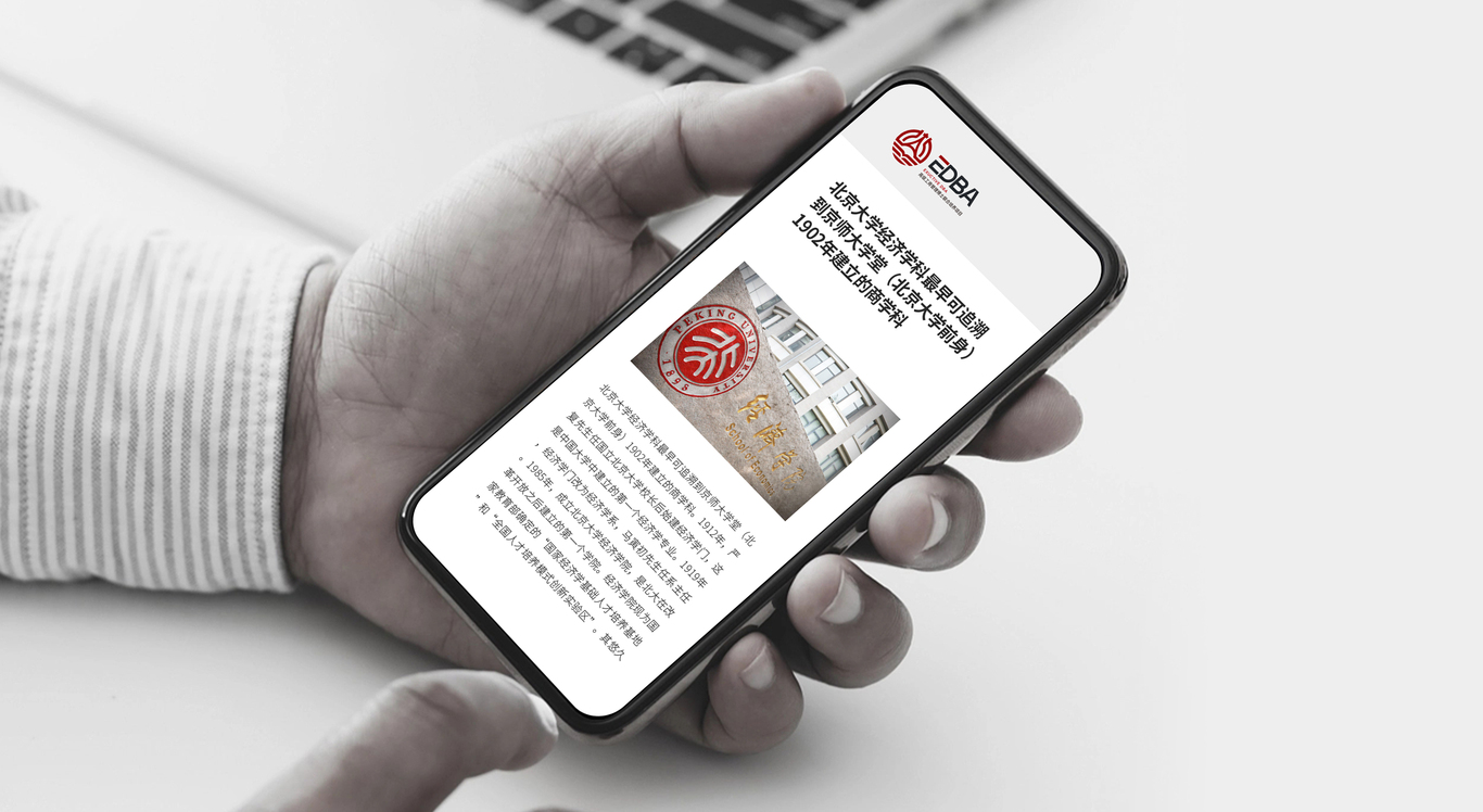 北京大学经济学院高级工商管理博士联合培养项目LOGO设计图7