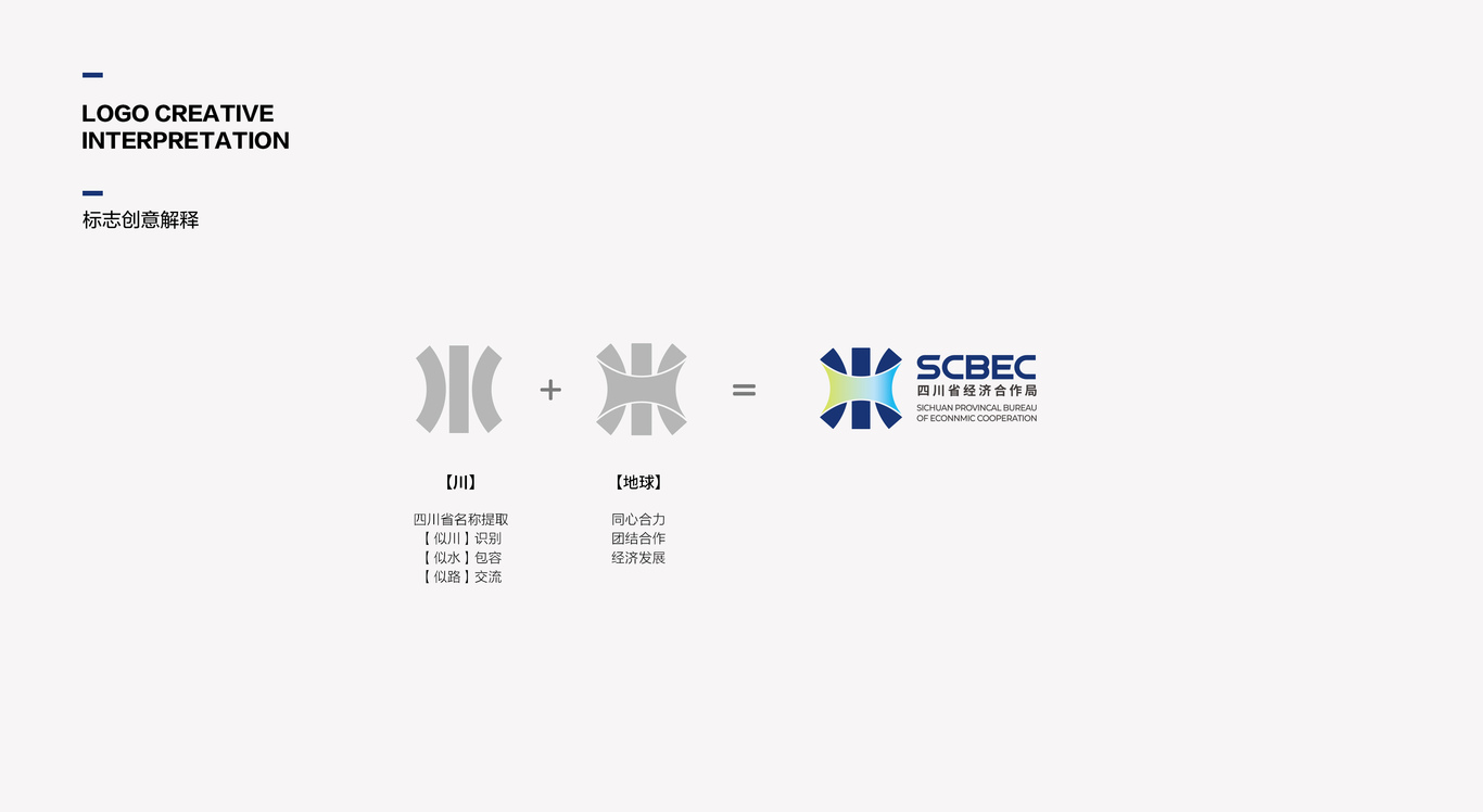 四川省经济合作局LOGO设计图7