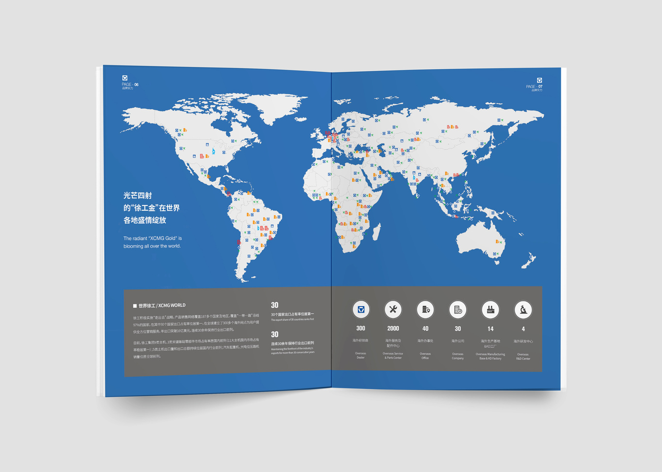 徐工集团徐工汽车企业宣传手册设计图2