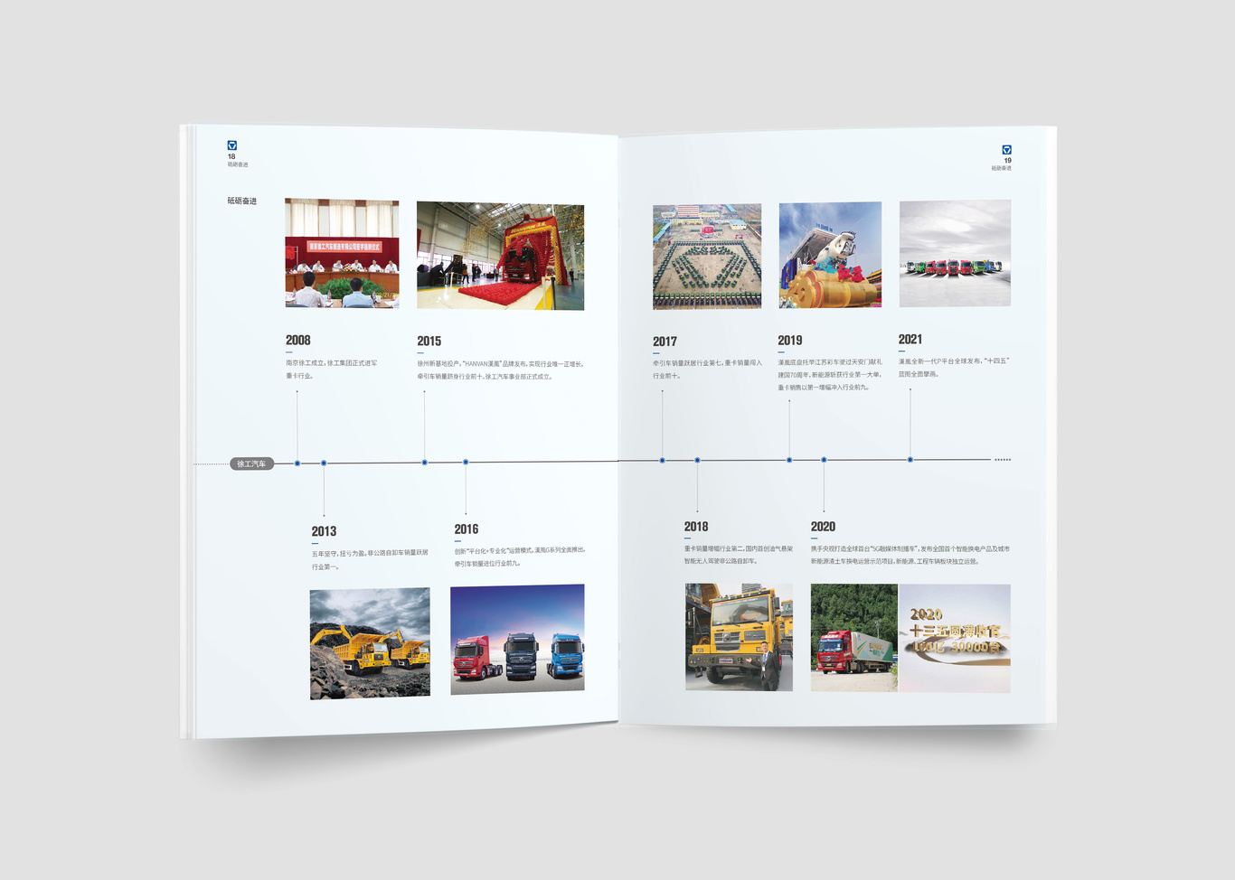 徐工集团徐工汽车企业宣传手册设计图6
