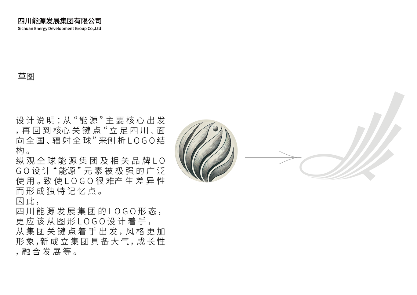 四川能源发展集团LOGO设计图4