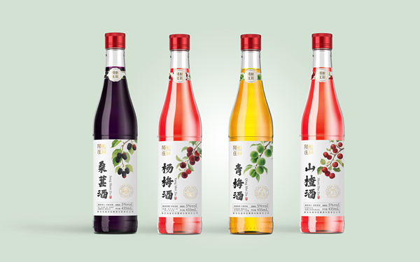 陌醺莊園水果酒包裝標(biāo)簽設(shè)計(jì)