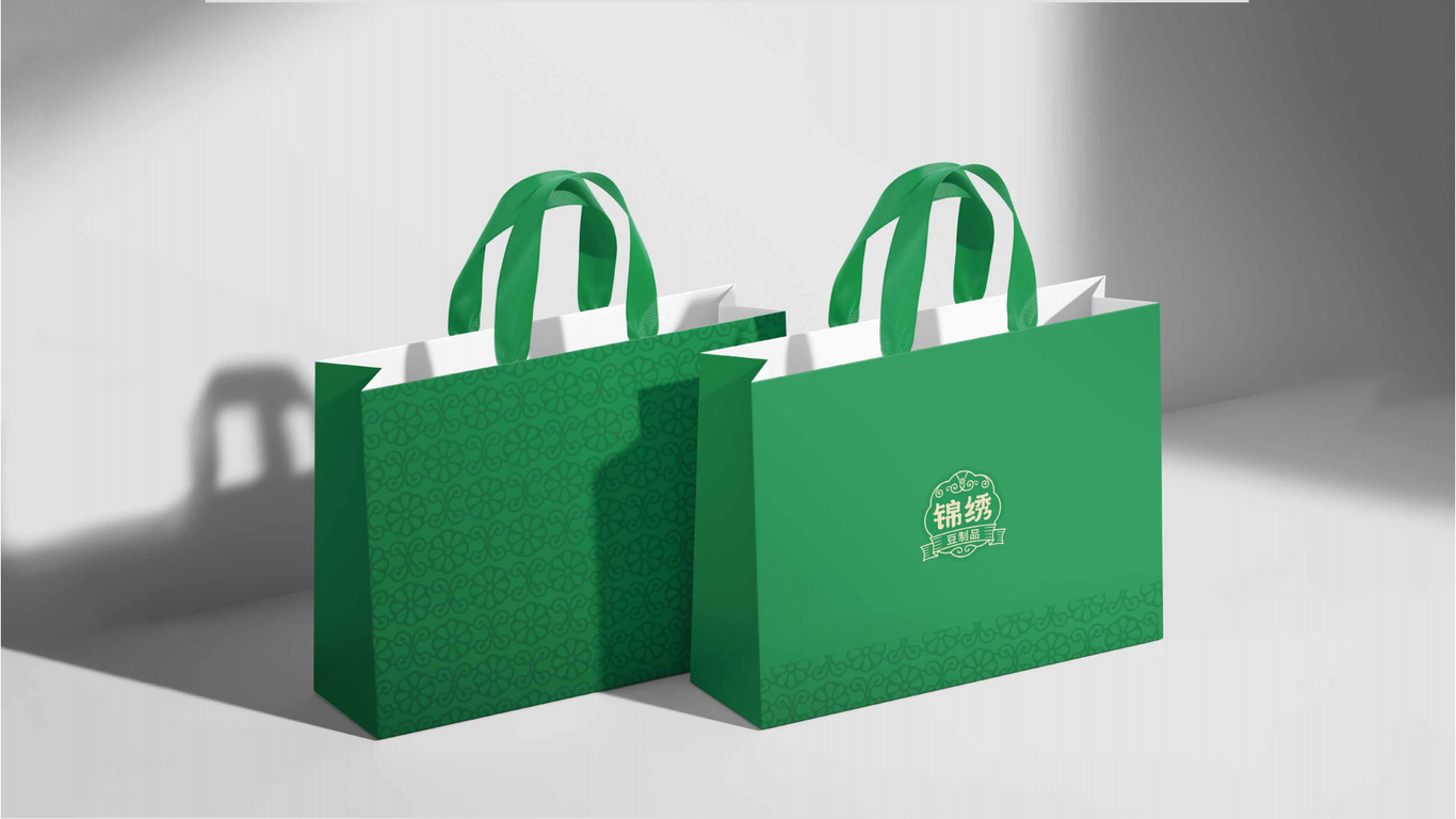 锦锈豆制品行业标志LOGO设计图8