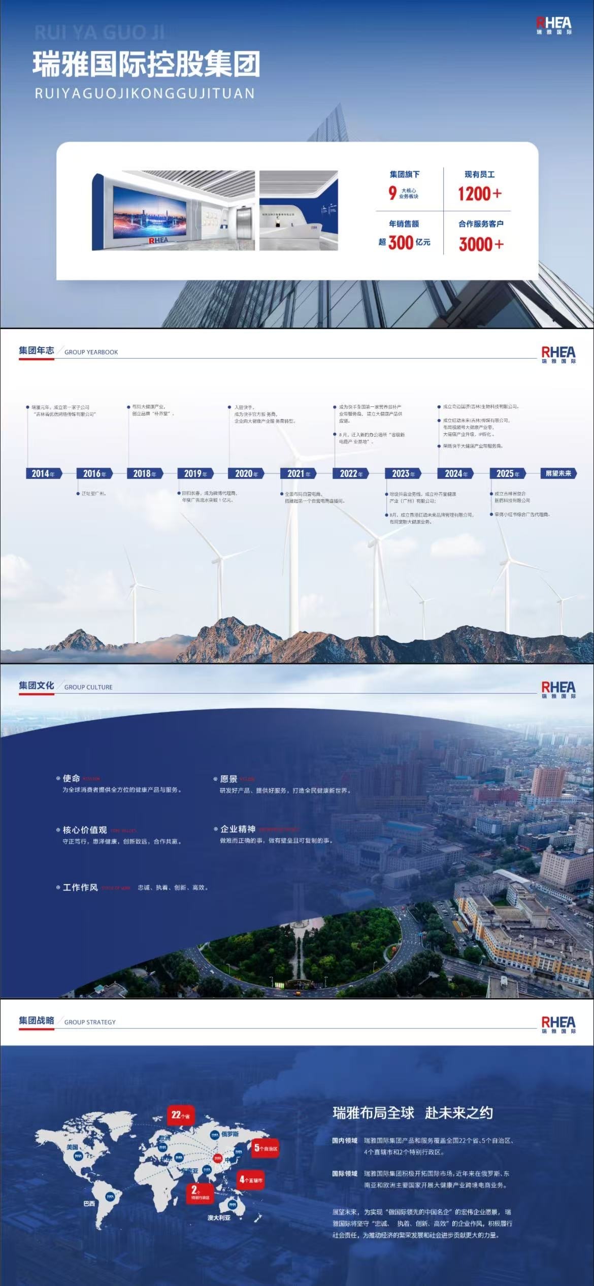 瑞雅国际画册设计图1