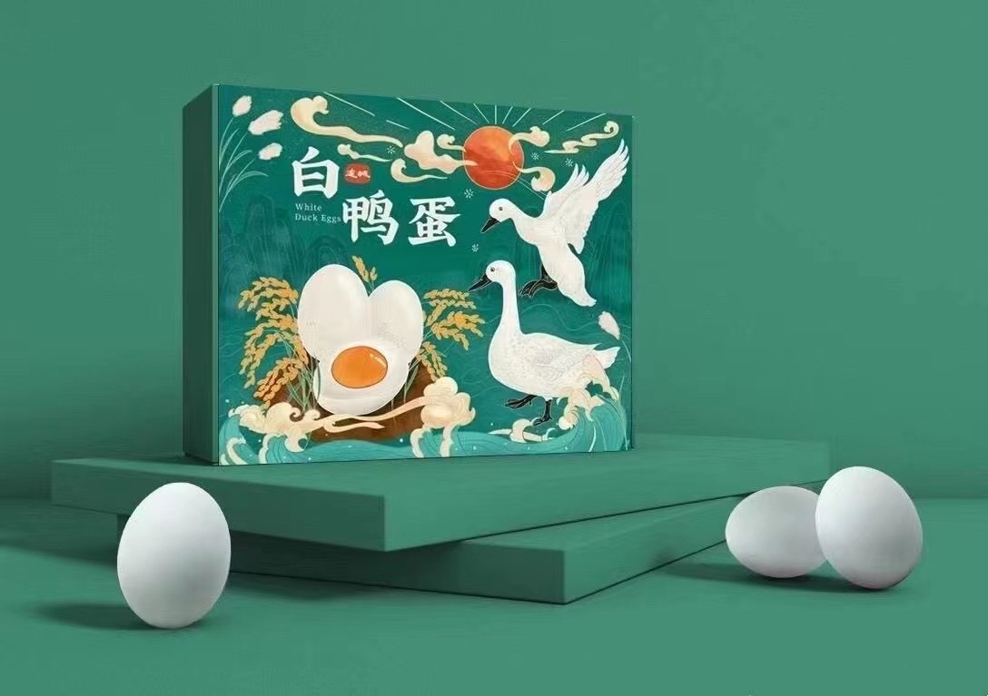 连城白鸭蛋包装设计图2