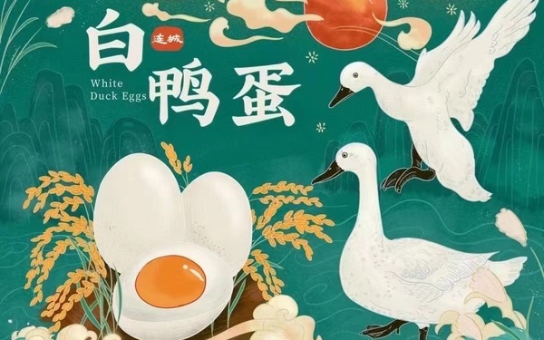 連城白鴨蛋包裝設計