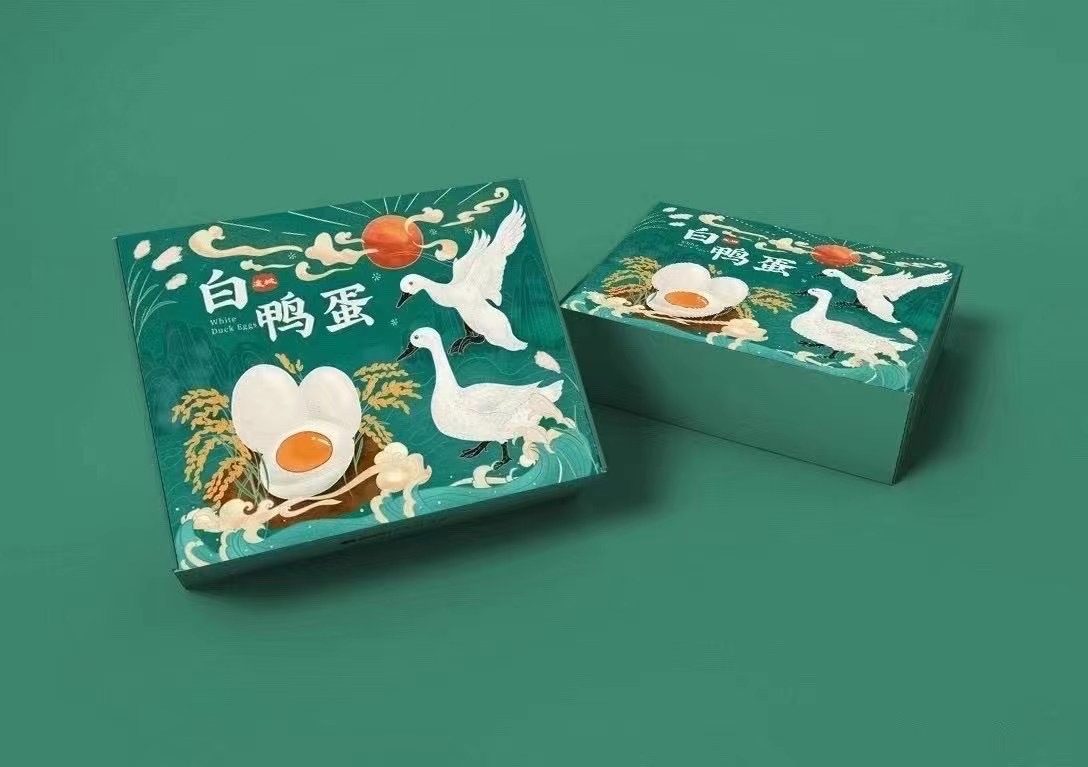 连城白鸭蛋包装设计图1