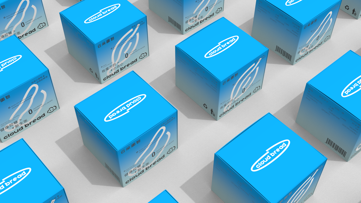 云朵面包 × cloud bread | 品牌包装设计图7