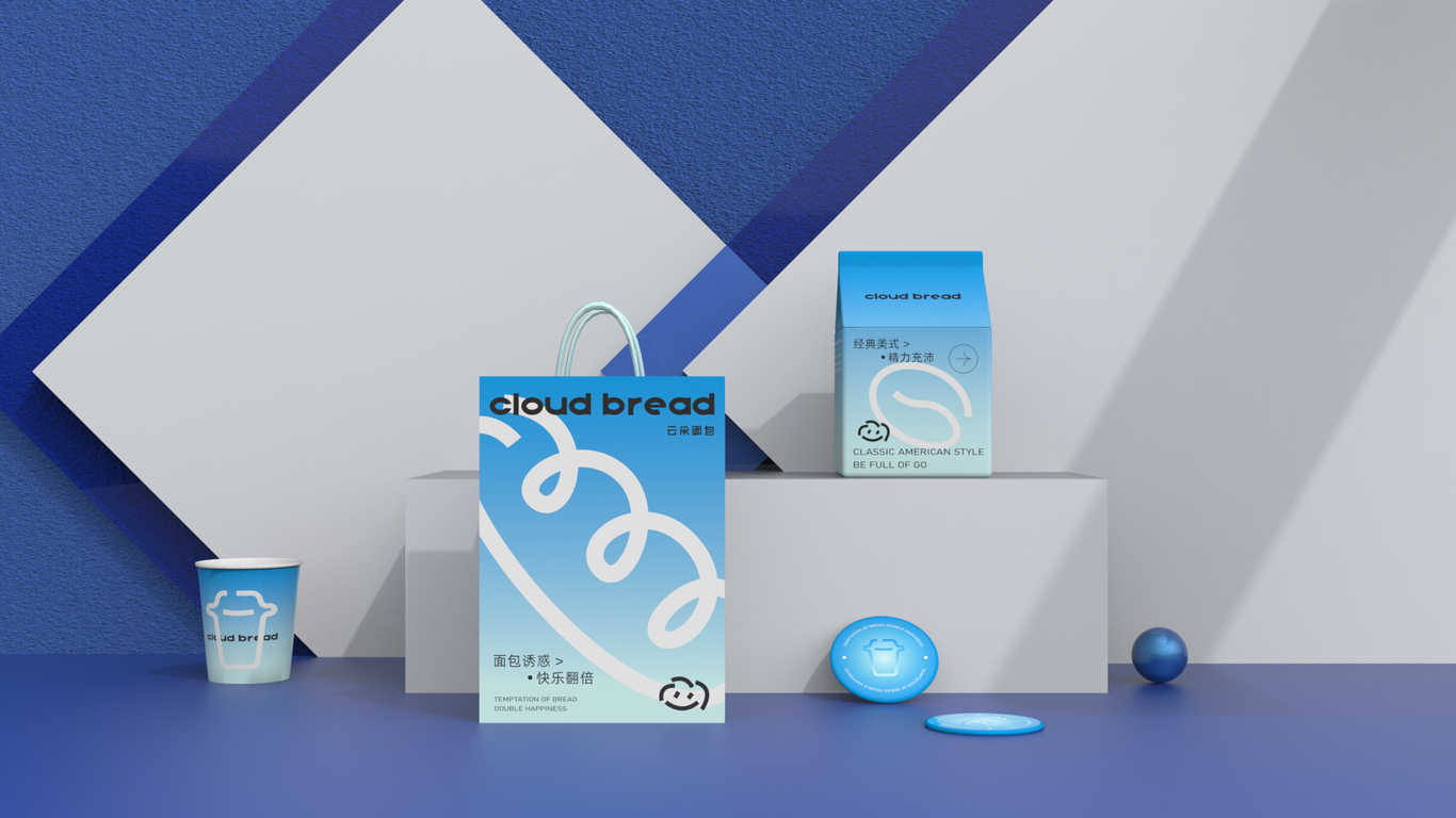 云朵面包 × cloud bread | 品牌包装设计图10
