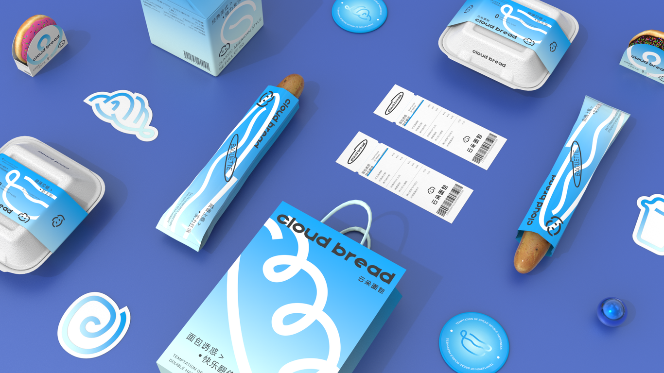 云朵面包 × cloud bread | 品牌包装设计图17