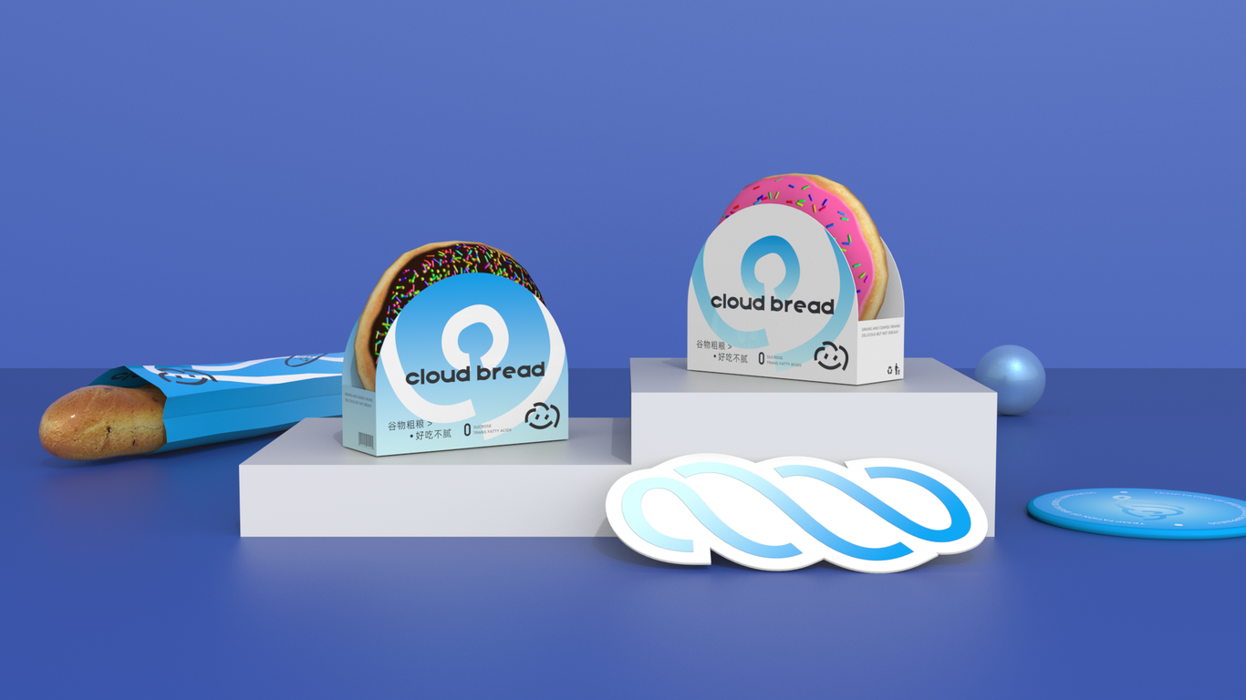 云朵面包 × cloud bread | 品牌包装设计图12