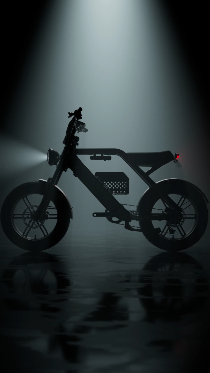 电助力车建模+动画渲染图0