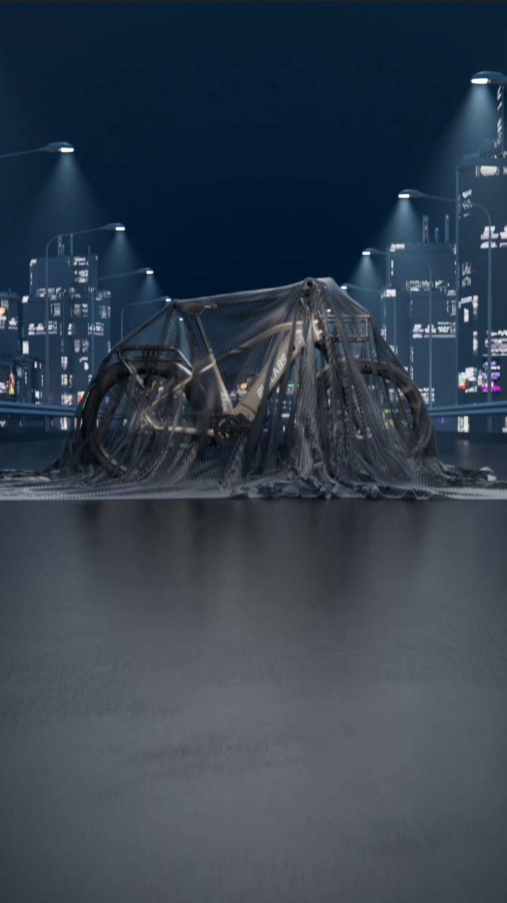 自行车产品3D建模+动画渲染图0