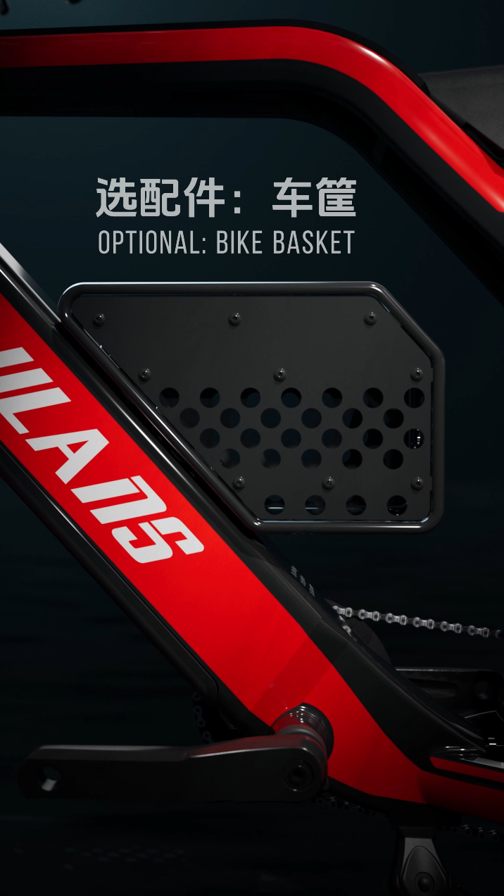 电助力车建模+动画渲染图2