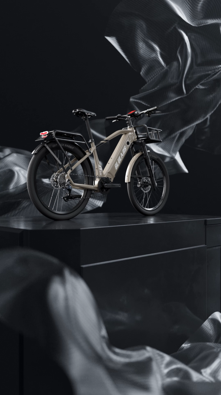 自行车产品3D建模+动画渲染图2