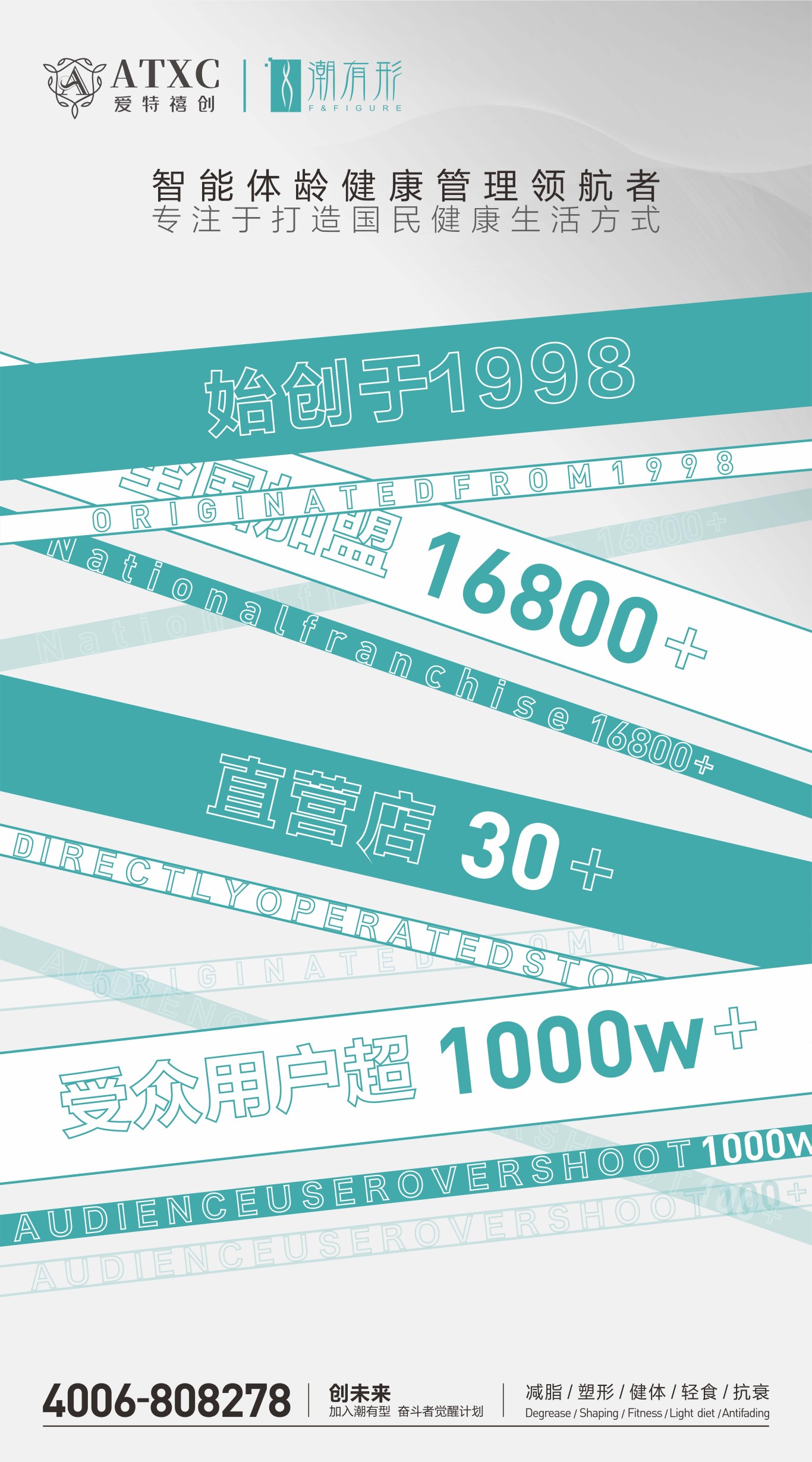 爱特禧创美业公司旗下几个品牌的案例及尚艺美容美发连锁的一些空间设计图5