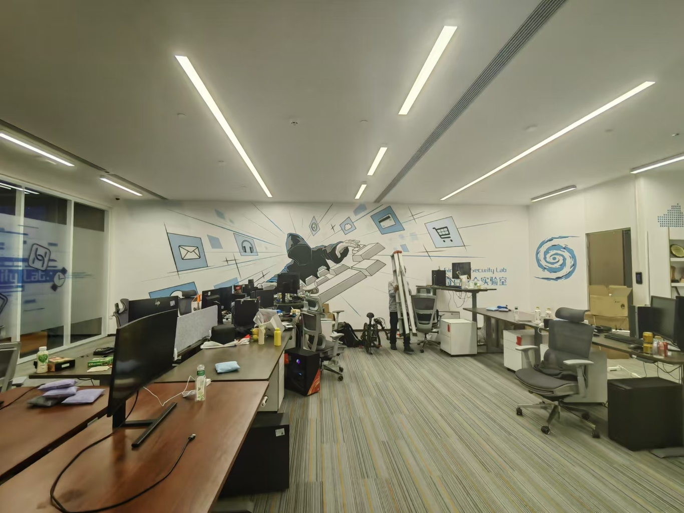 华为墙面绘制图3