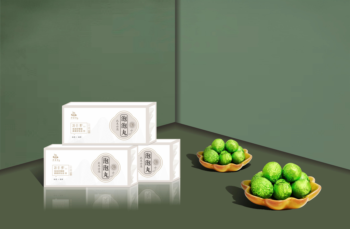 浙江绍兴净吾堂养生馆一款产品包装设计图0