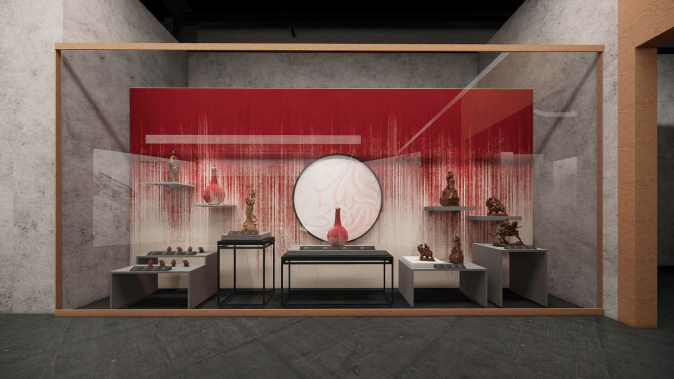 《铜官泥人刘》陶瓷艺术文化体验空间设计图0