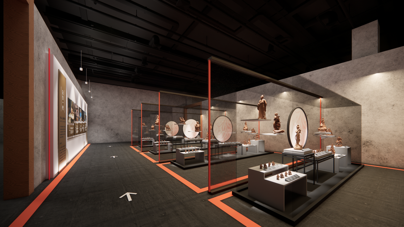 《铜官泥人刘》陶瓷艺术文化体验空间设计图5