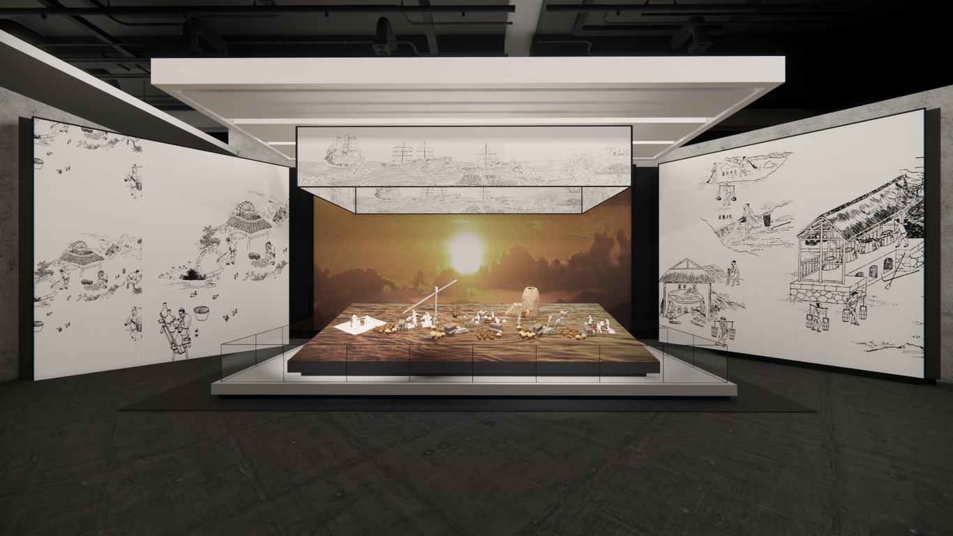 《铜官泥人刘》陶瓷艺术文化体验空间设计图1