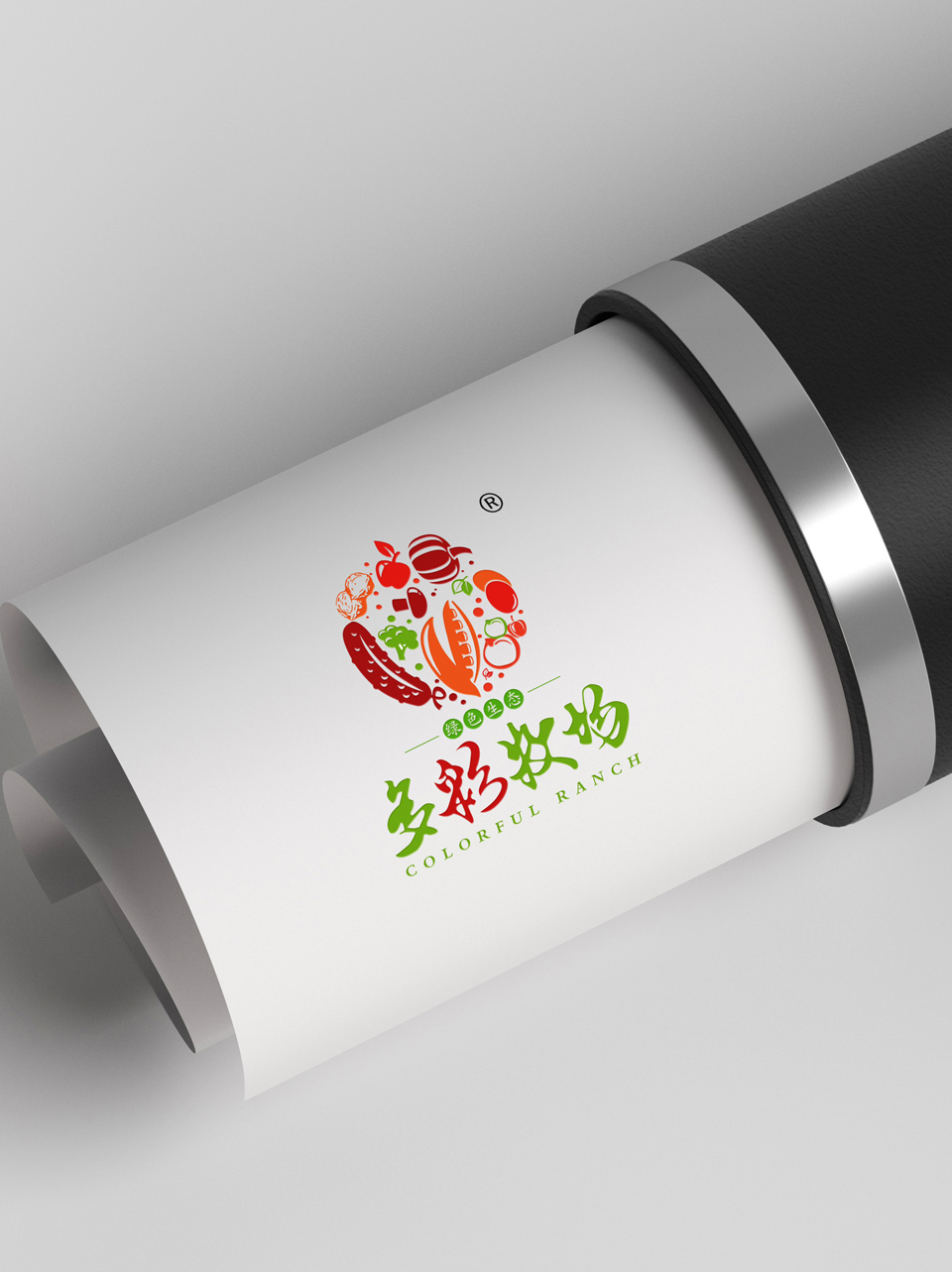 多彩牧场品牌logo设计图7