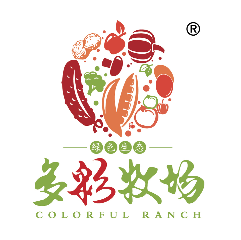 多彩牧场品牌logo设计图1