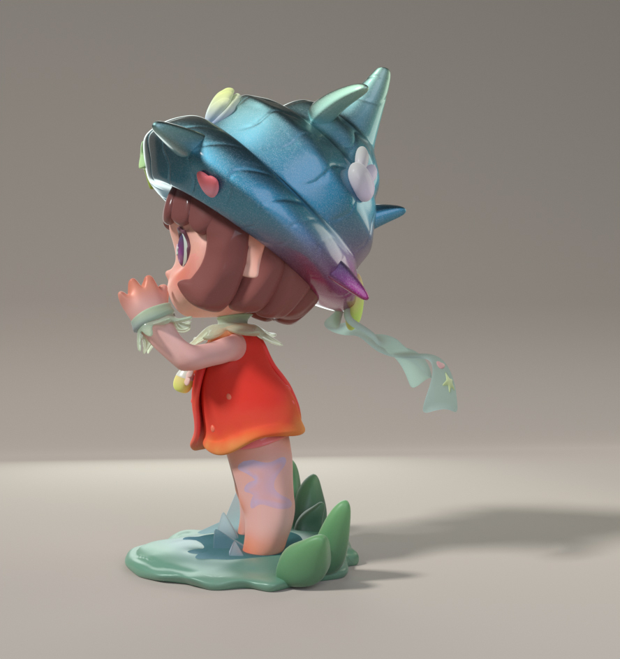 海洋系列遥远的呼唤3D建模图1