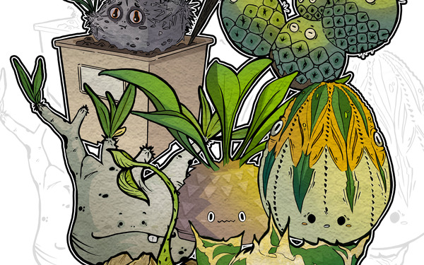 植物插畫