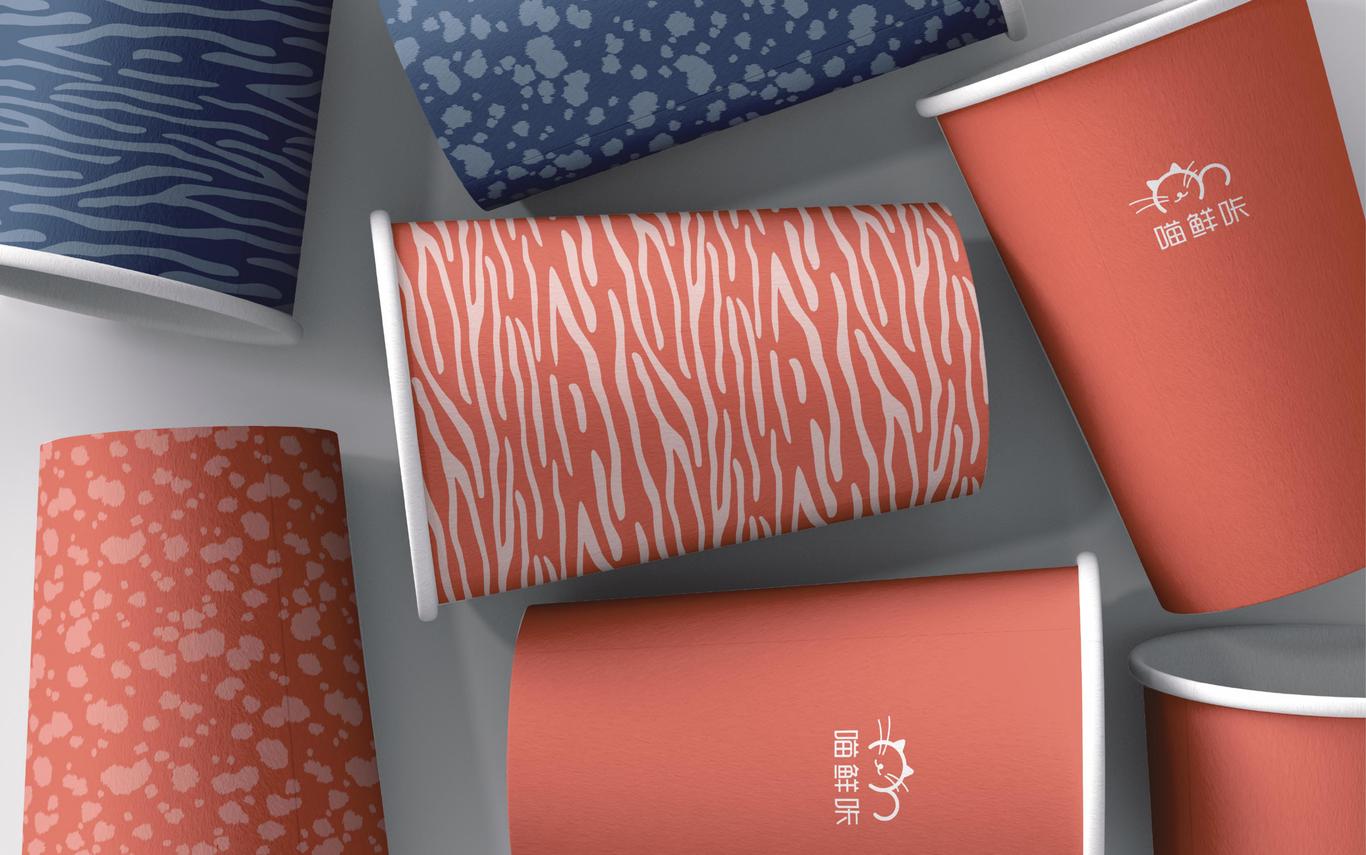 喵鲜咔品牌logo+vi+插画+IP+包装设计图22