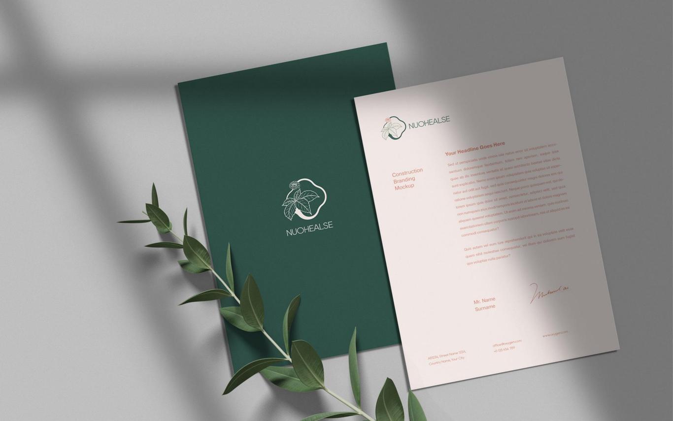NUOHEALSE品牌LOGO+VI设计图14