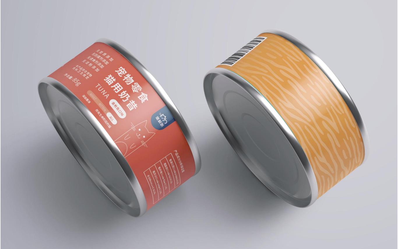 喵鲜咔品牌logo+vi+插画+IP+包装设计图25