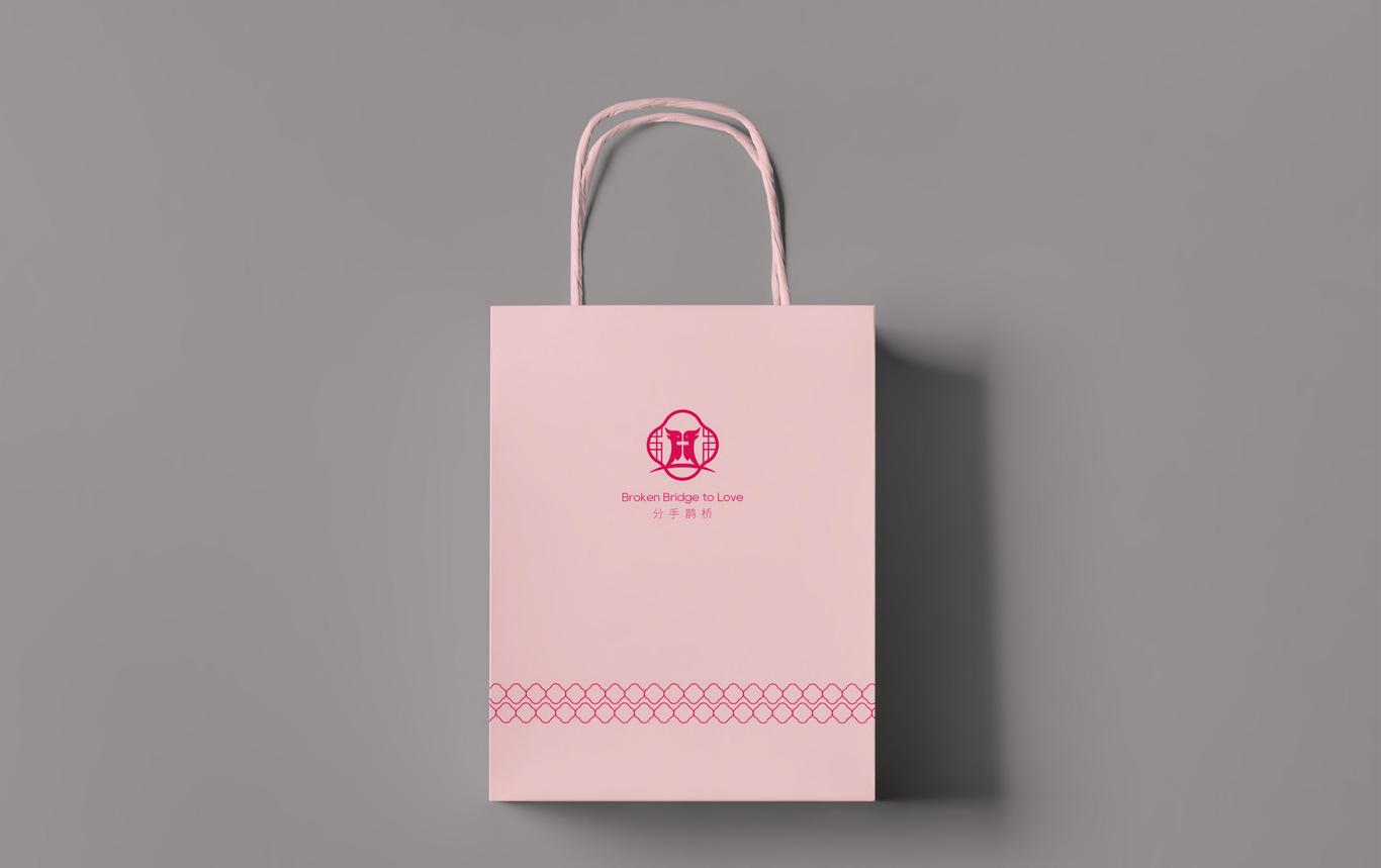 分手鹊桥品牌LOGO+VI+包装+插画IP设计图8