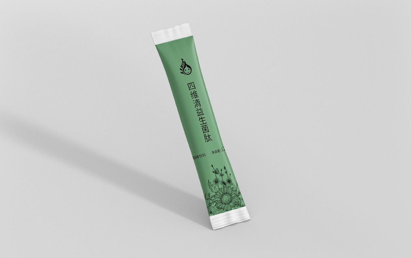 四维清风品牌LOGO+VI+插画+包装设计图12