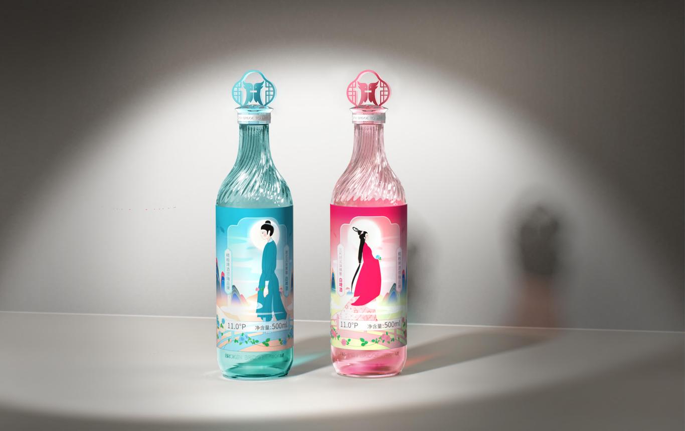 分手鹊桥品牌LOGO+VI+包装+插画IP设计图25