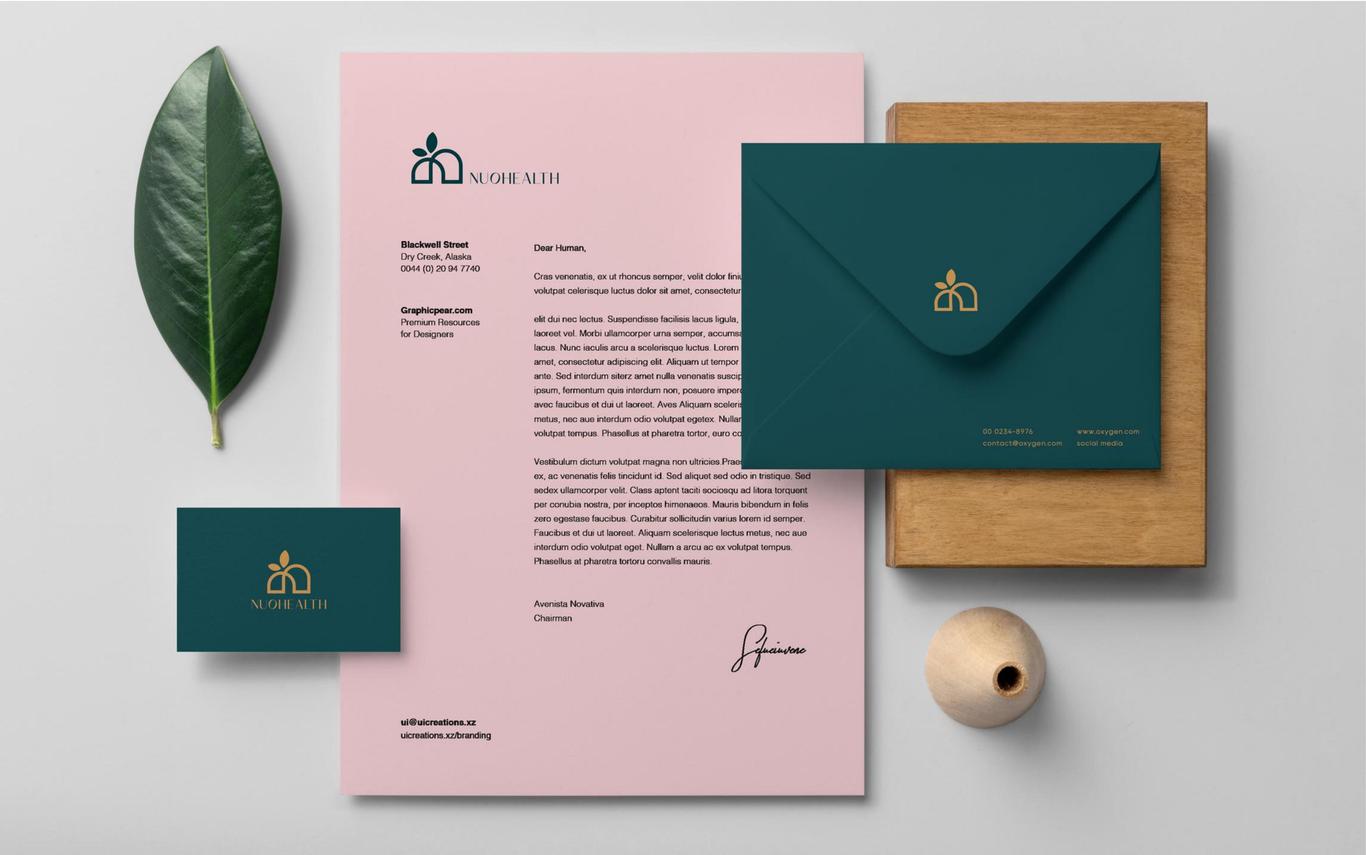 诺氧品牌logo+vi设计图5