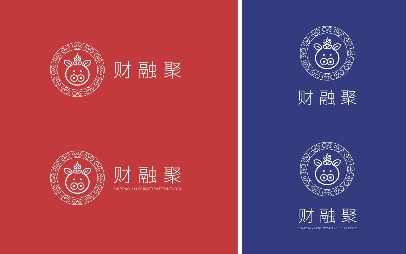 财融聚品牌LOGO+VI设计图9