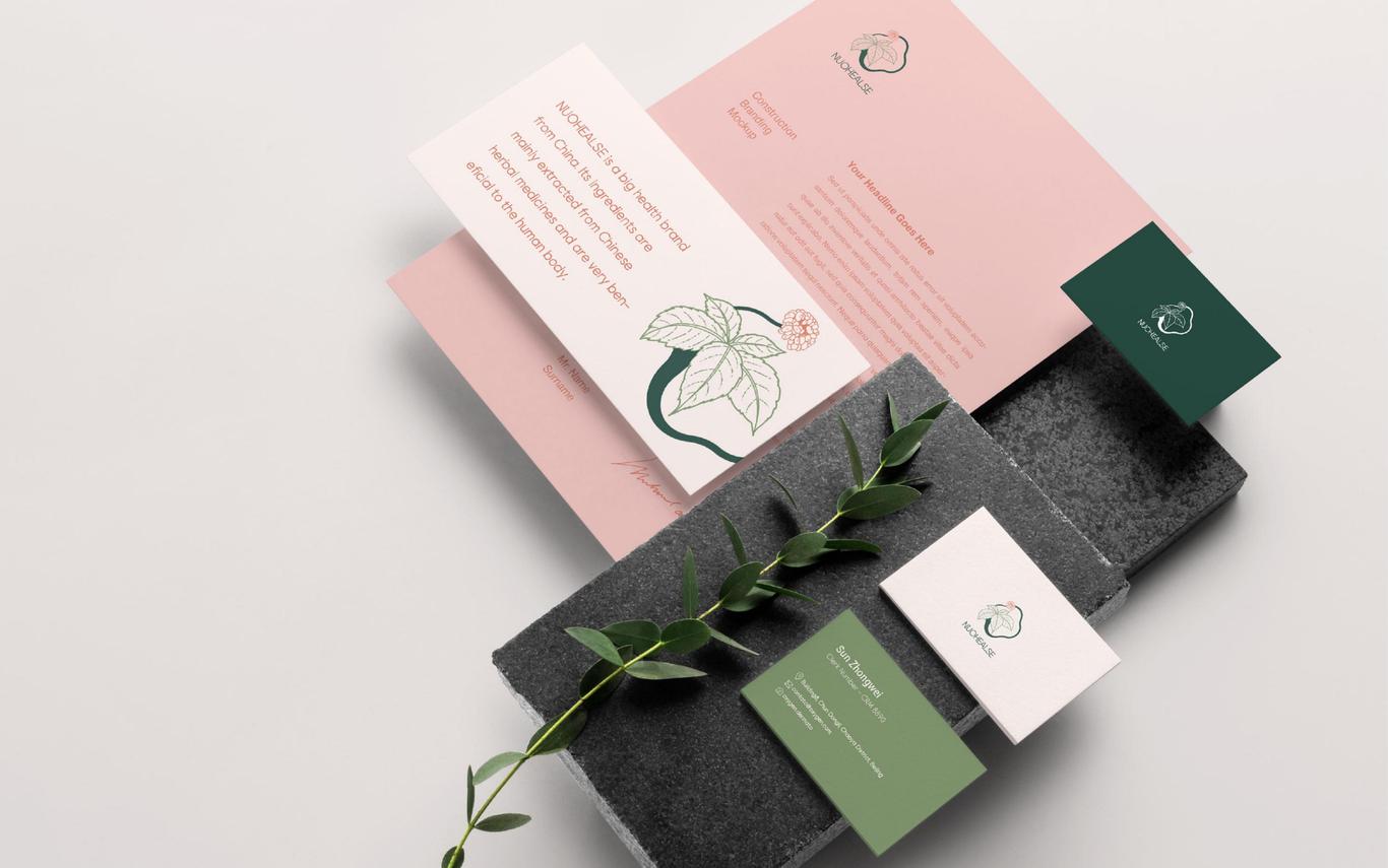 NUOHEALSE品牌LOGO+VI设计图3