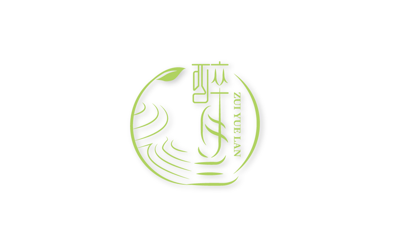 醉月兰茶叶品牌logo设计（一）图0