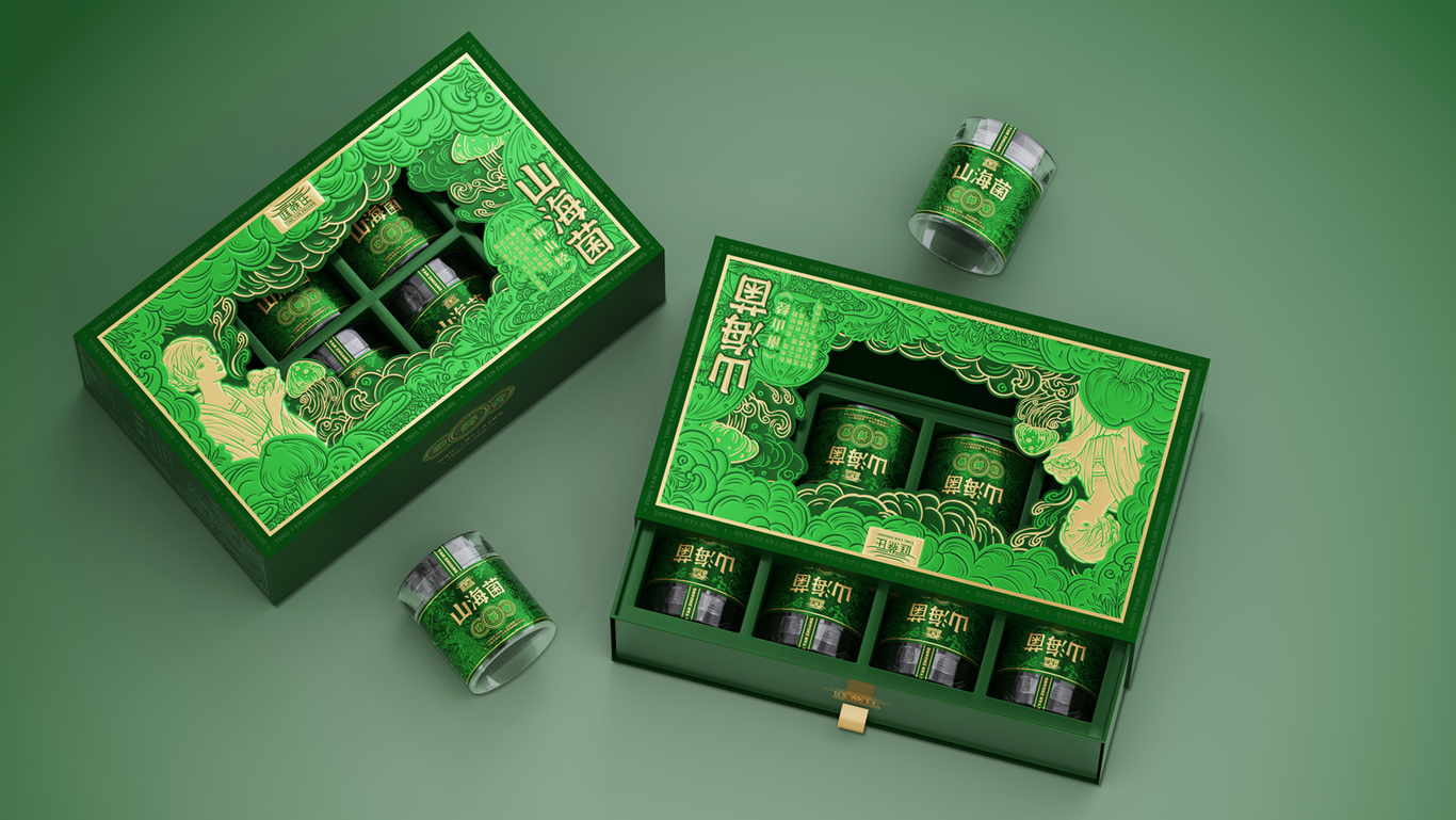 山海经菌菇包装设计图5