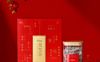 靈芝禮盒套裝拍攝