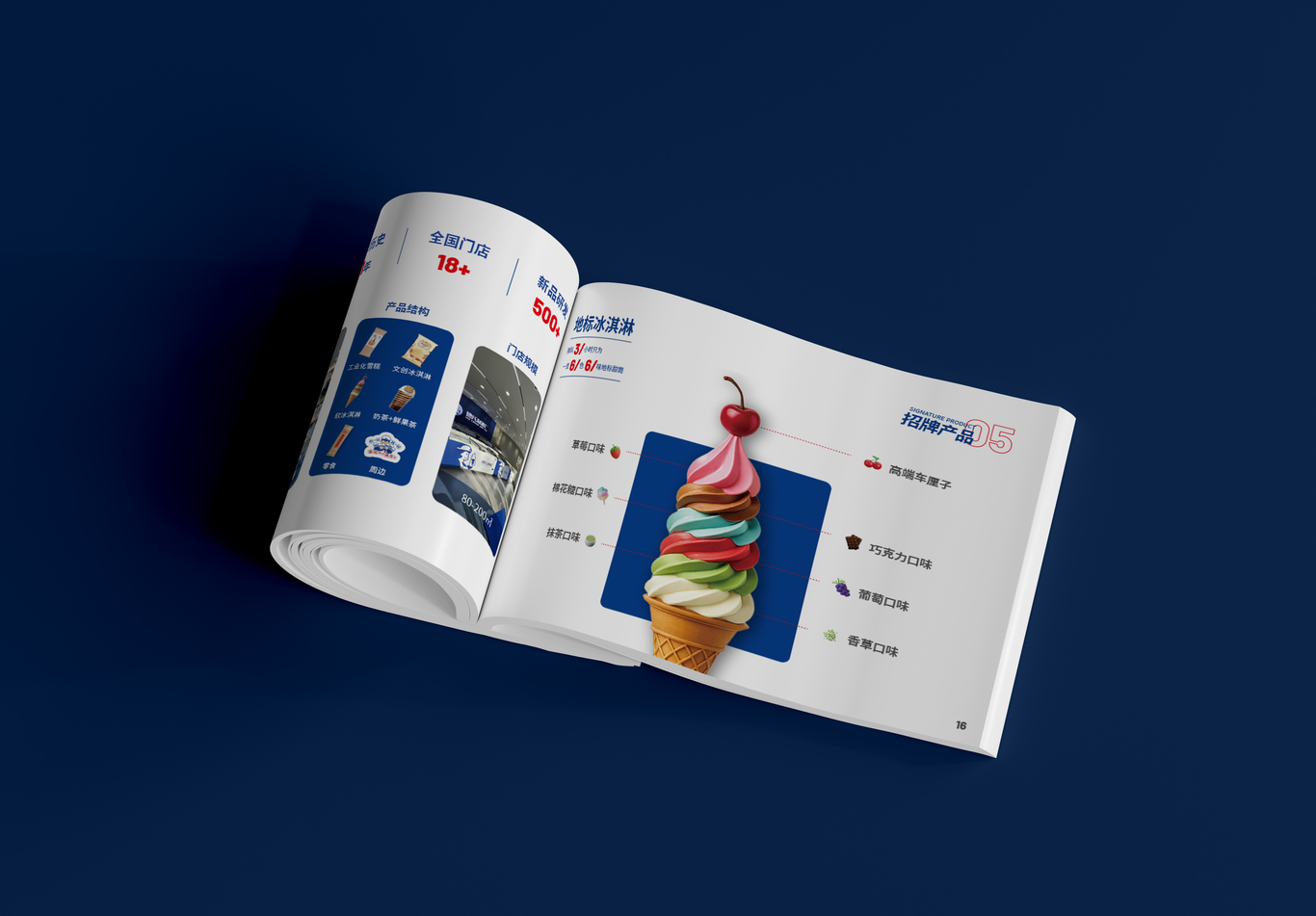 德氏制冰厂品牌手册设计图0