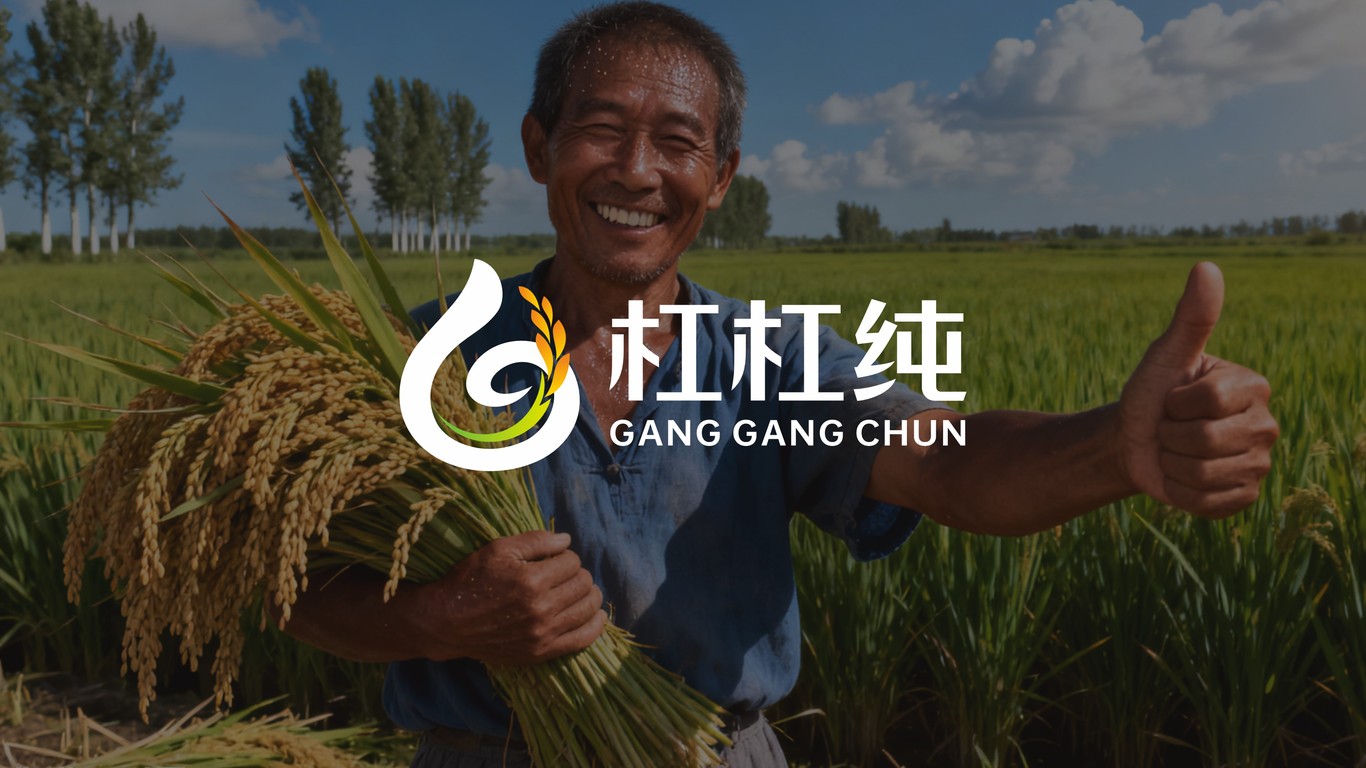 一款大米LOGO設計中標圖0