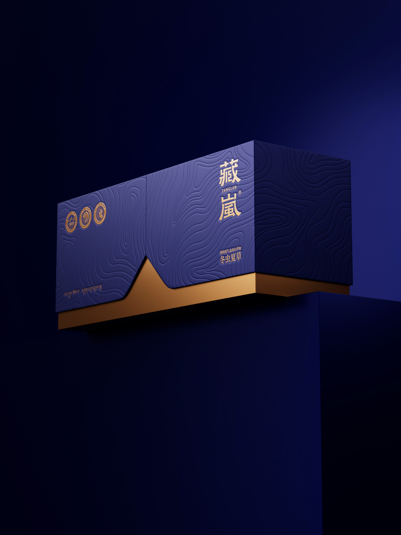 雪域精华，天然滋养 | 藏岚®冬虫夏草产品包装设计图3