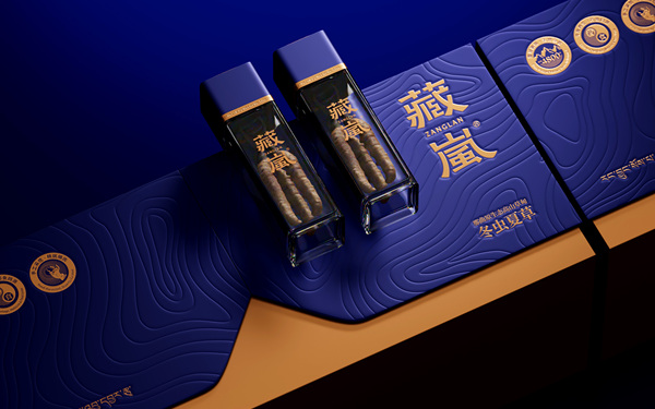 雪域精華，天然滋養(yǎng) | 藏嵐?冬蟲夏草產(chǎn)品包裝設(shè)計