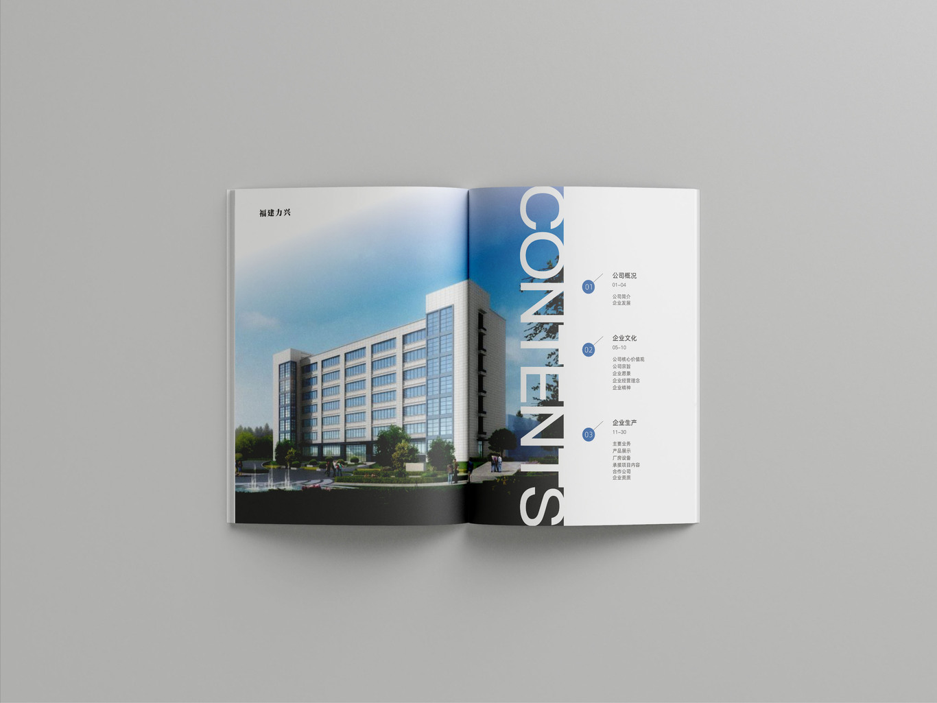 建筑企业画册图0