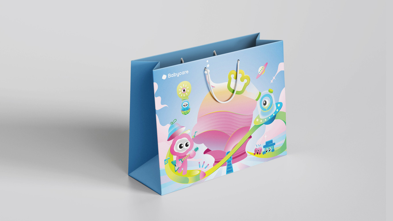 Babycare品牌标识创意延展设计图8