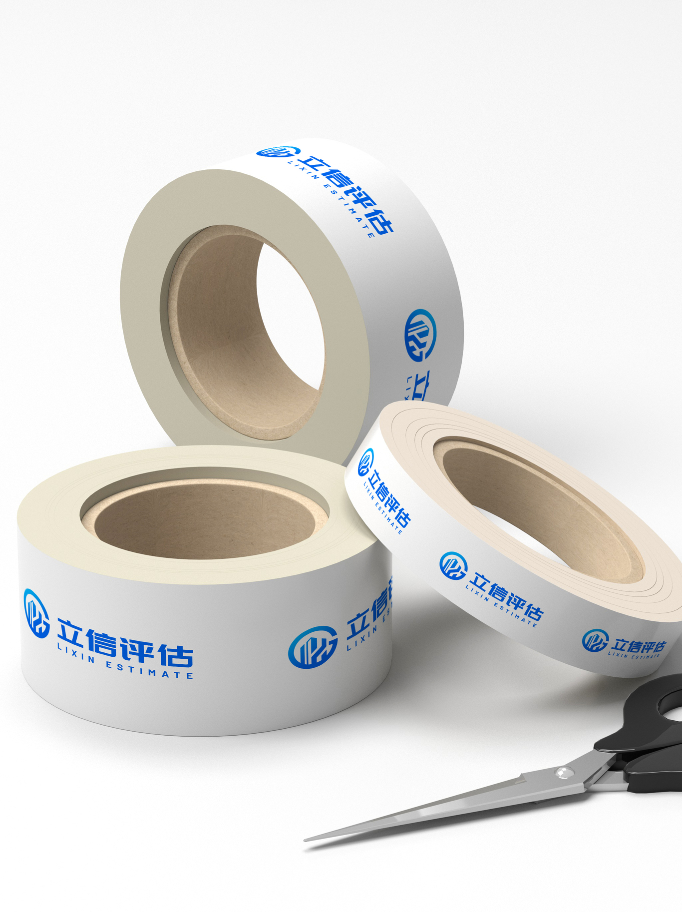 立信评估金融logo设计图5